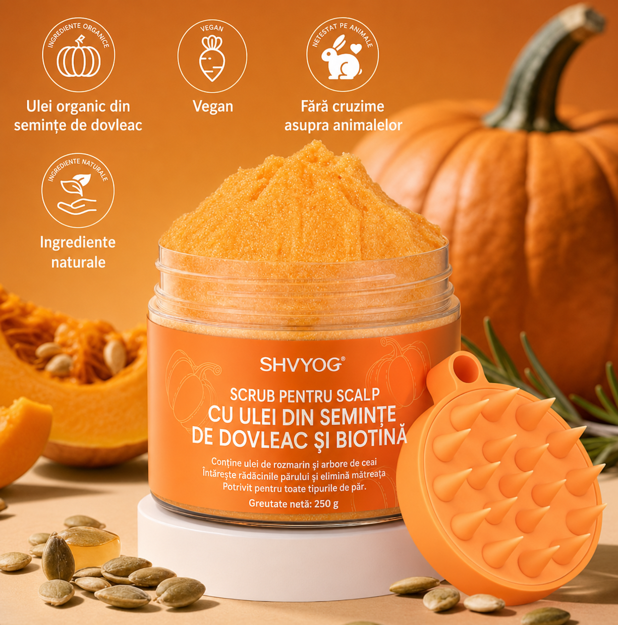 Scrub Revitalizant pentru Scalpul Tău